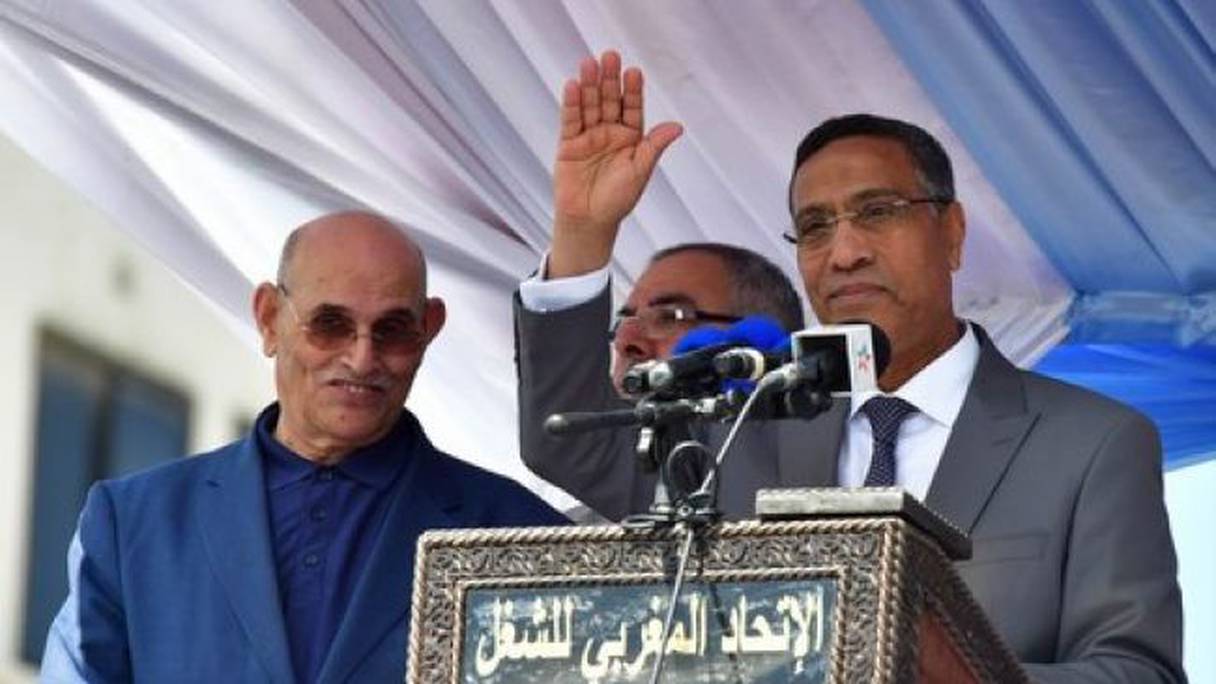 الميليودي مخاريق، الأمين العام لنقابة الاتحاد المغربي للشغل
