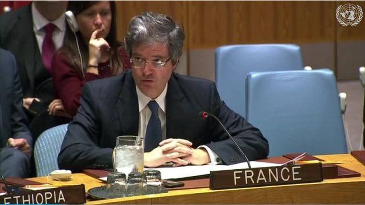 فرانسوا دولاتر سفير فرنسا لدى الأمم المتحدة
