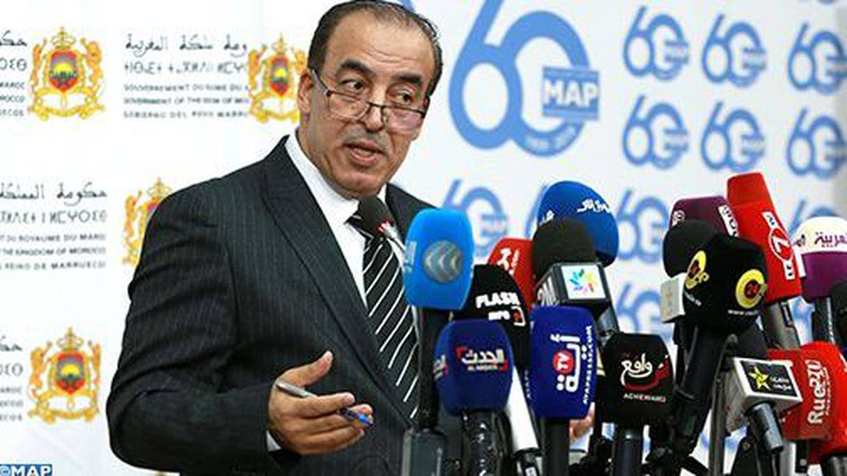 وزير الثقافة والشباب والرياضة الناطق الرسمي باسم الحكومة، الحسن عبيابة
