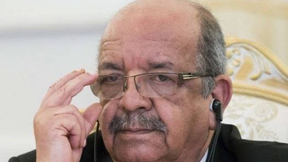 وزير الخارجية الجزائري، عبد القادر مساهل
