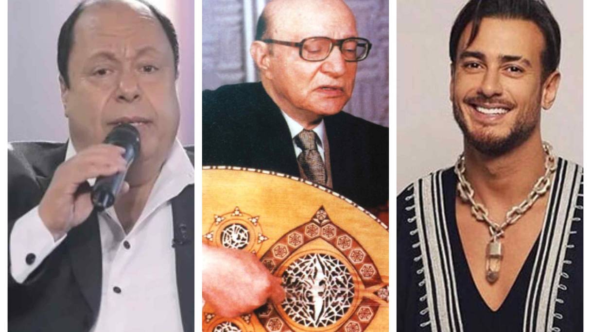 سعد لمجرد، محمد عبد الوهاب، وفؤاد الزبادي