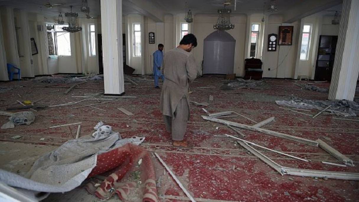 انفجار بمسجد شمال أفغانستان
