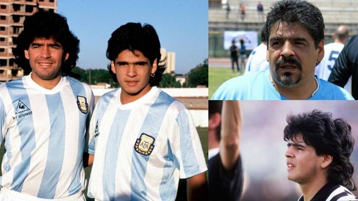 لاعب كرة القدم السابق، هوغو مارادونا، الشقيق الأصغر لدييغو أرماندو مارادونا

