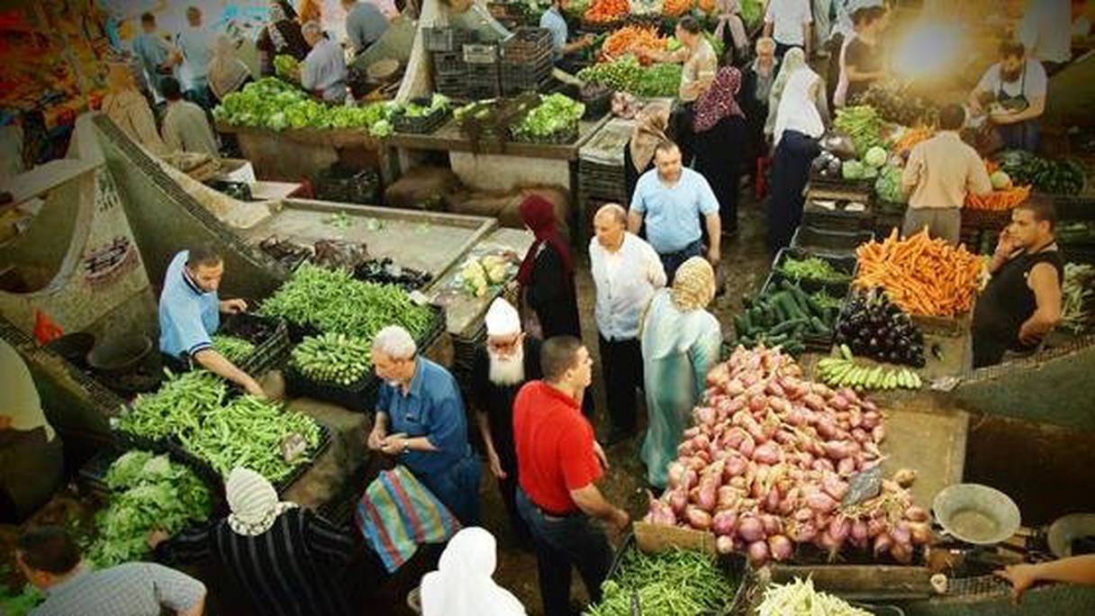 سوق للخضر بالبيضاء
