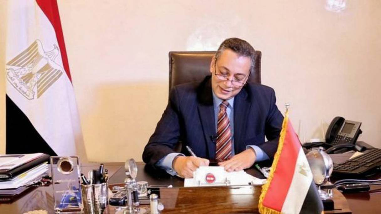 أشرف إبراهيم سفير مصر بالمغرب
