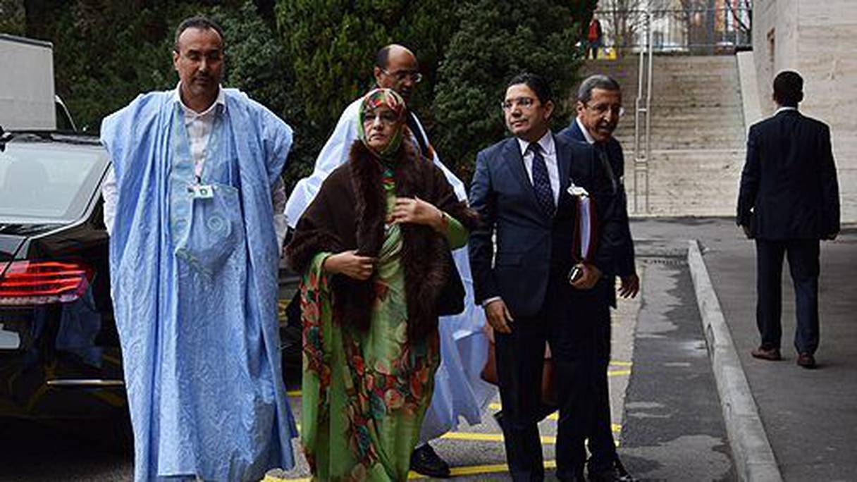 الوفد المغربي المشارك في محادثات جنيف
