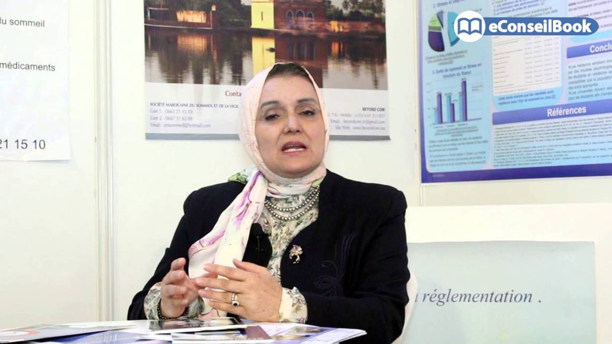 فوزية قديري، رئيسة الجمعية المغربية لطب النوم
