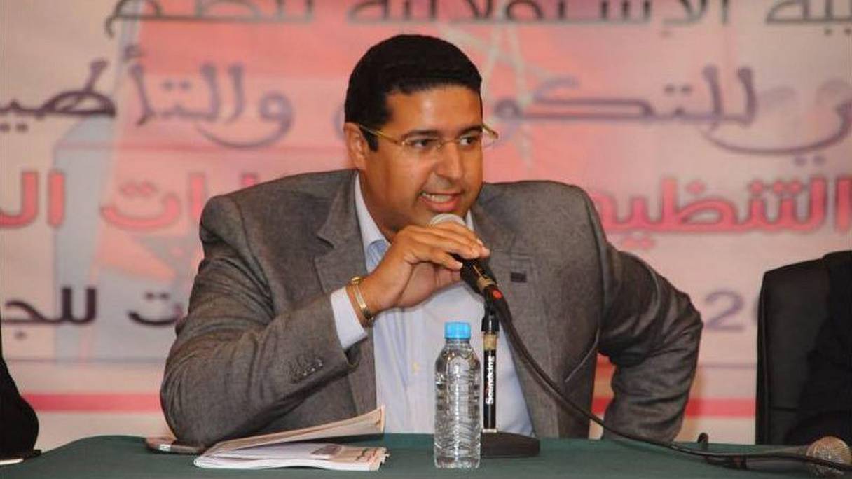 عثمان الطرمونية، الكاتب العام لمنظمة الشبيبة الاستقلالية

