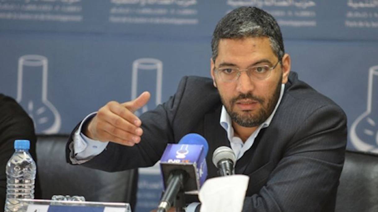 المحامي عبد الصمد الادريسي رئيس جمعية محاميي العدالة والتنمية وعضو الأمانة العامة للحزب
