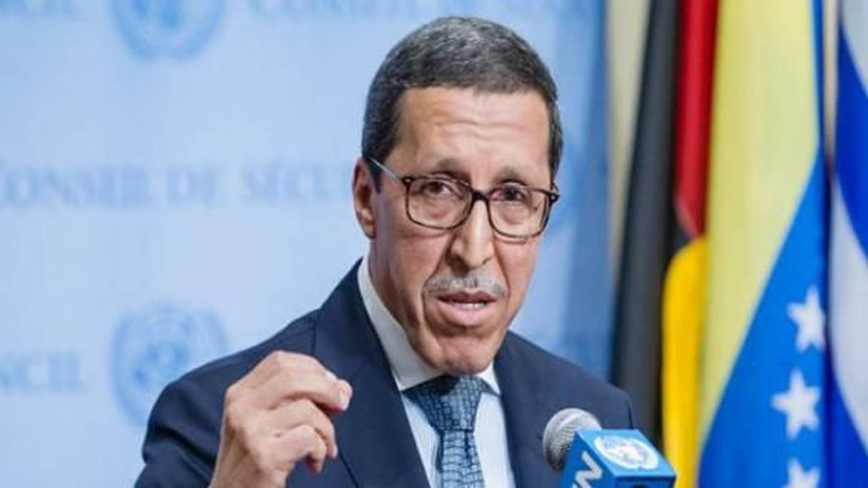 عمر هلال السفير المندوب الدائم للمغرب لدى الأمم المتحدة
