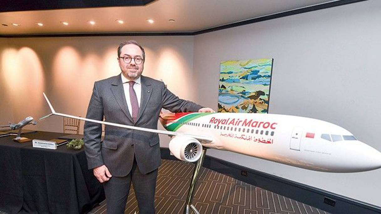 عبد الحميد عدو رئيس مجلس إدارة الخطوط الجوية الملكية المغربية
