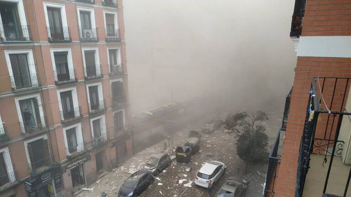 سماع صوت دوي انفجار بالعاصمة الإسبانية مدريد.
