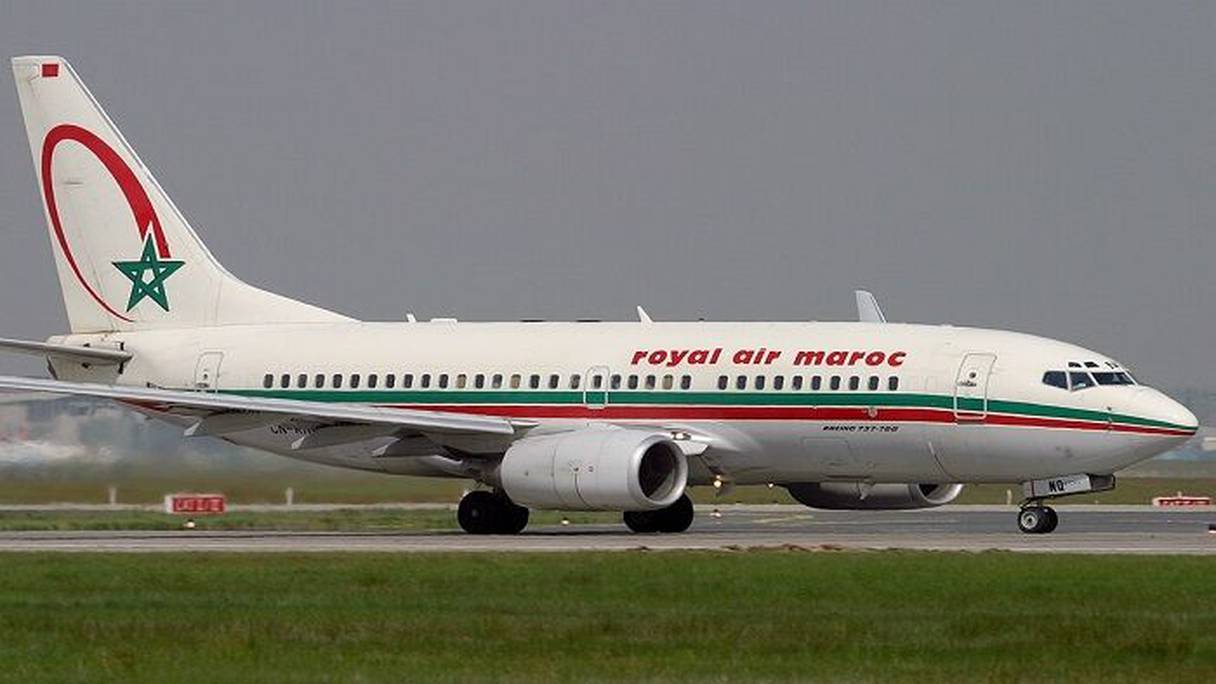 طائرة تابعة لشركة الخطوط الملكية المغربية (لارام)
