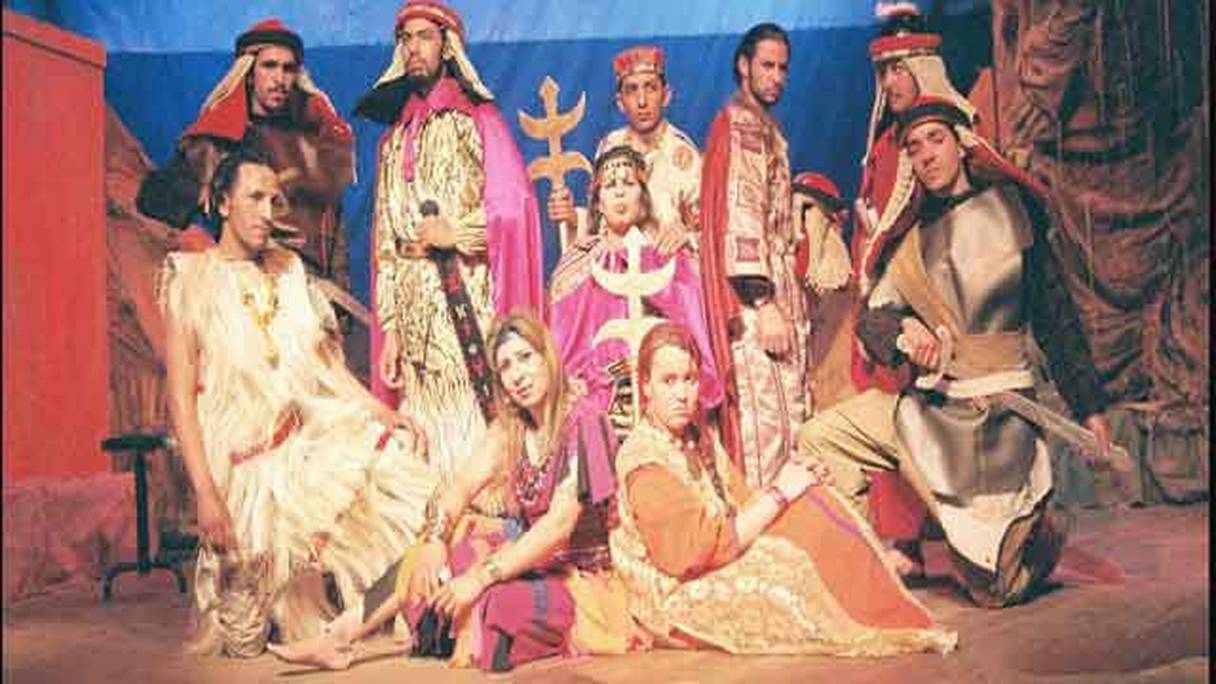 نسخة سابقة من مهرجان الدار البيضاء للمسرح الأمازيغي
