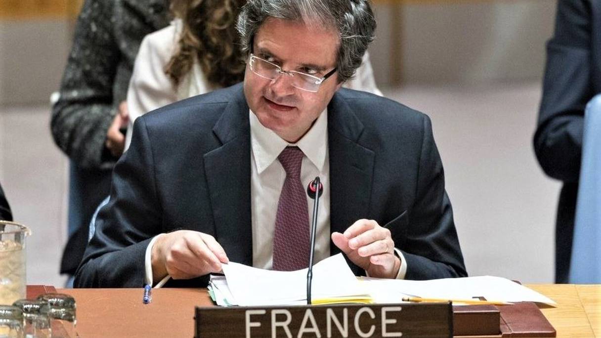نيكولا دو ريفيير الممثل الدائم لفرنسا لدى الأمم المتحدة
