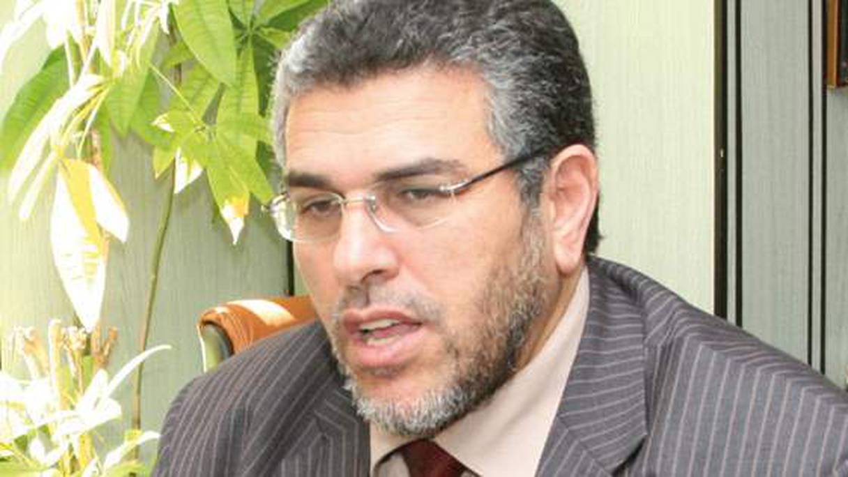 مصطفى الرميد رئيس لجنة النزاهة والشفافية بحزب العدالة والتنمية
