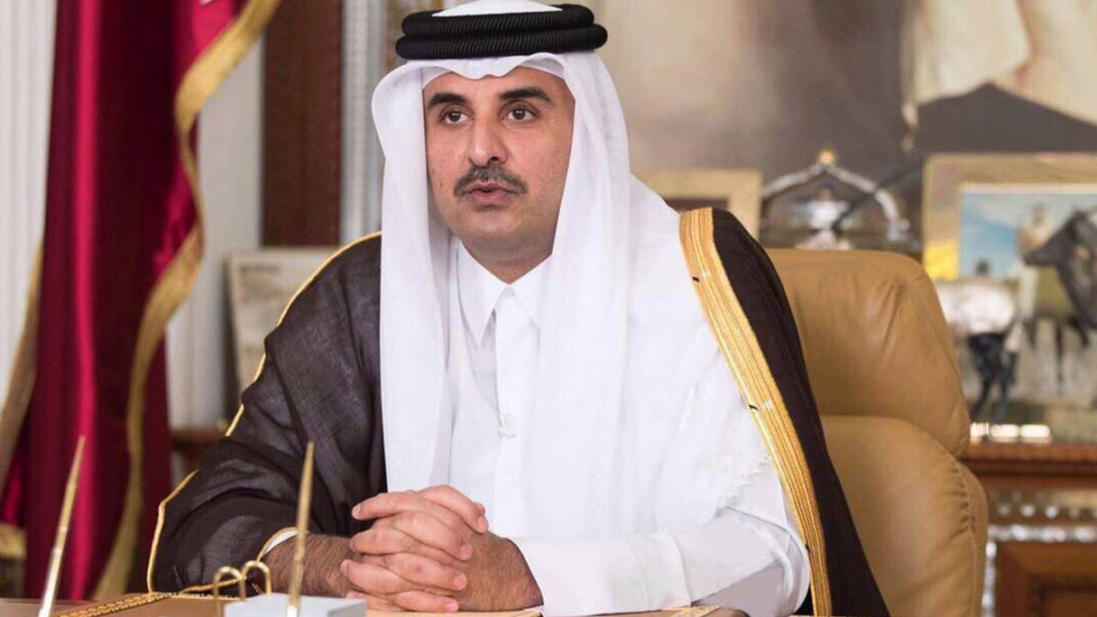 أمير دولة قطر الشيخ تميم بن حمد آل ثاني
