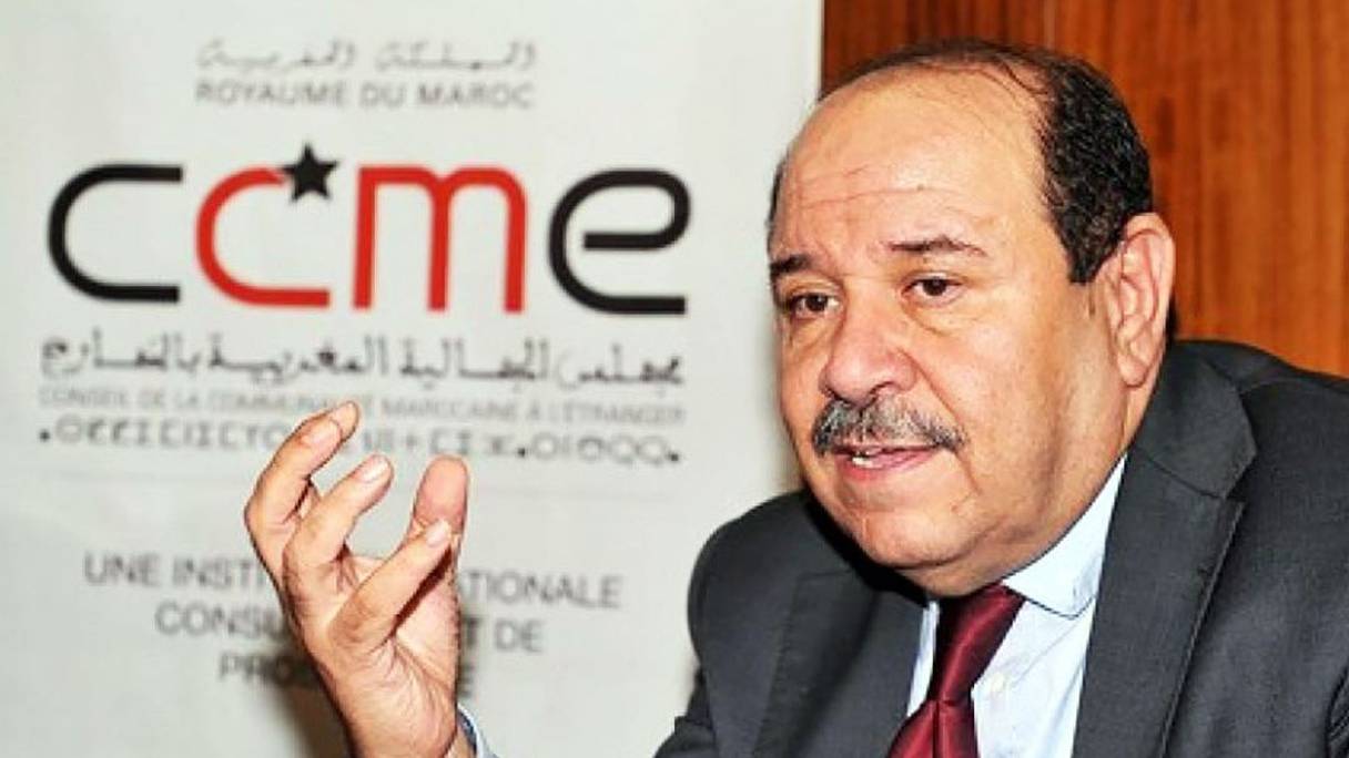 عبد الله بوصوف، الأمين العام لمجلس الجالية المغربية بالخارج.
