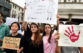 وقفة احتجاجية للمطالبة بتقنين الإجهاض بالمغرب (أرشيف)