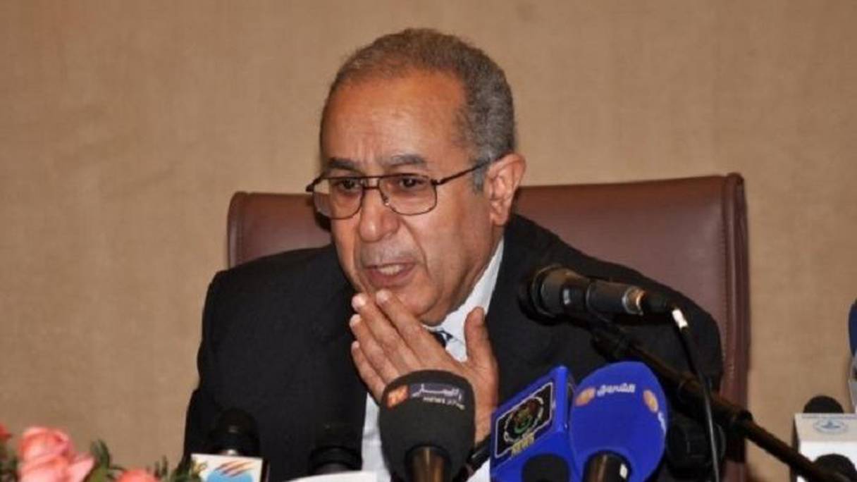 وزير الخارجية الجزائري "الجديد القديم" رمطان لعمامرة.

