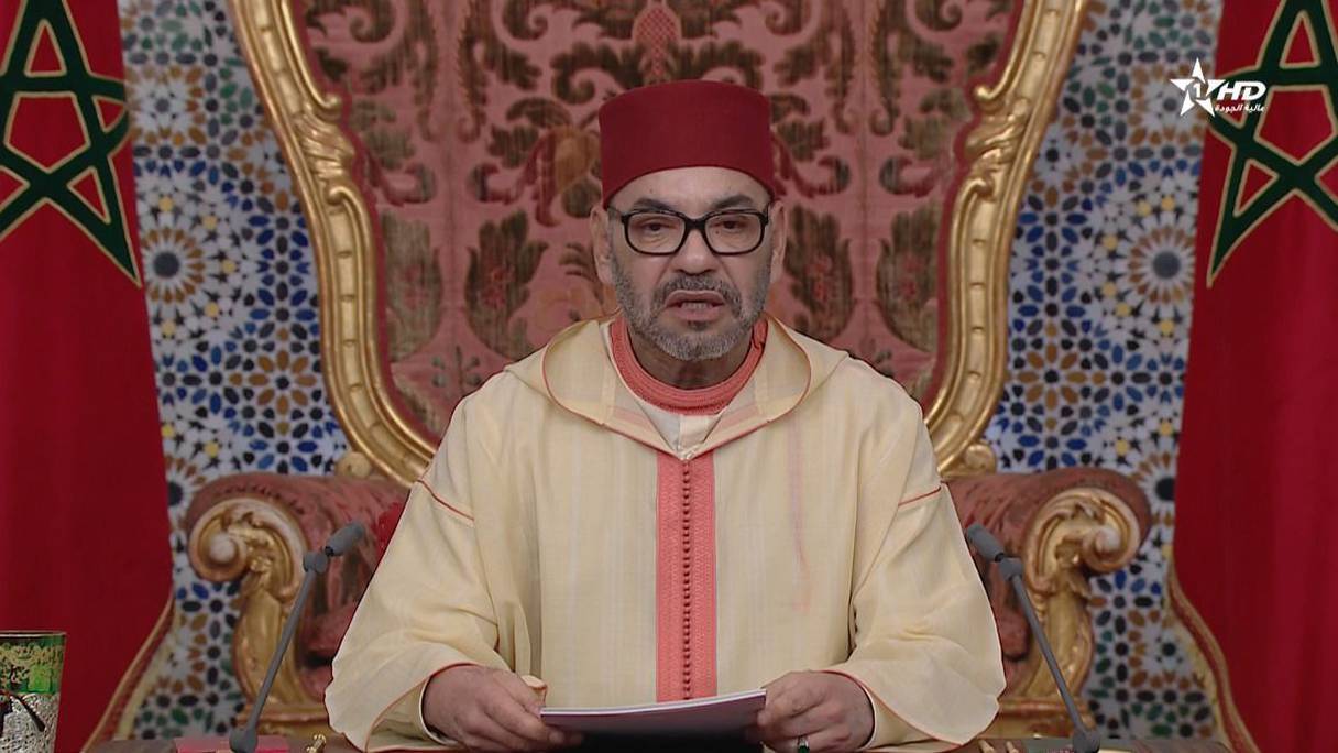 الملك محمد السادس يلقي خطابا بمناسبة الذكرى 69 لثورة الملك والشعب (20 غشت 2022)
