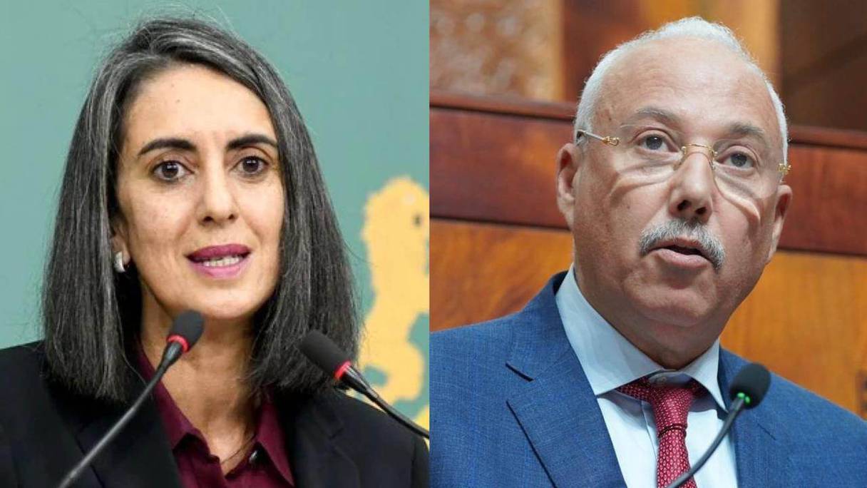 البرلماني محمد التويمي بنجلون والوزيرة نادية فتاح العلوي