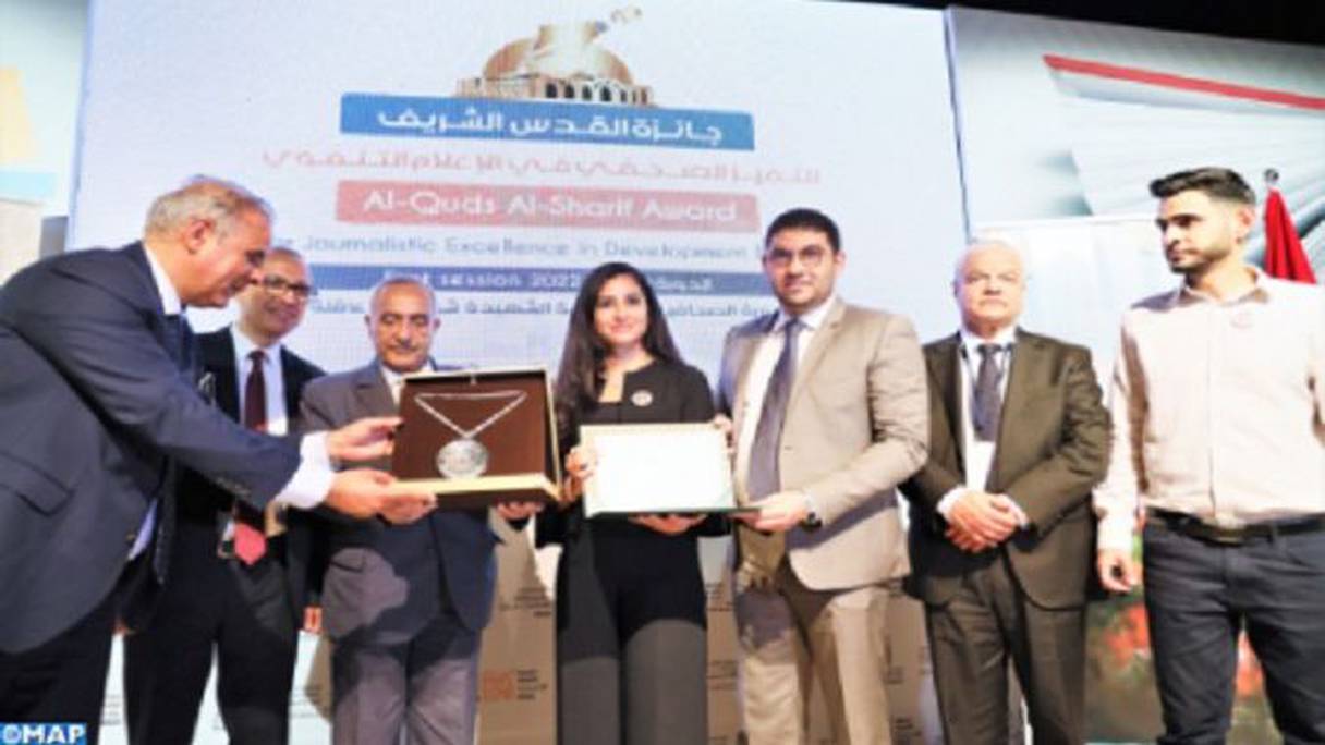 الفائزين بجائزة القدس للتميز الصحفي في الإعلام التنموي
