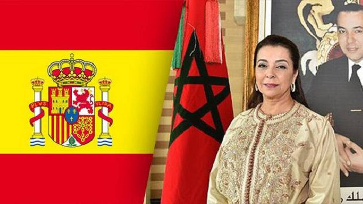 كريم بنيعيش سفيرة المغرب بإسبانيا
