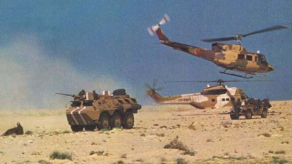 الجيش المغربي في الصحراء
