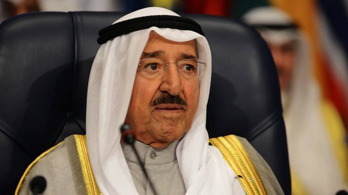 الأمير الكويتي الراحل، الشيخ صباح الأحمد الجابر الصباح.
