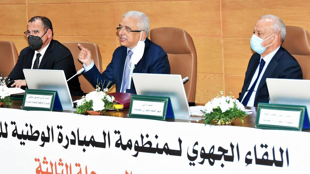الوالي المنسق الوطني للمبادرة الوطنية للتنمية البشرية، محمد الدردوري يترأس لقاء جهوي
