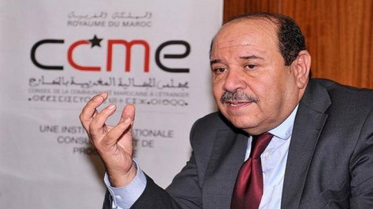 عبد الله بوصوف رئيس مجلس الجالية المغربية بالخارج
