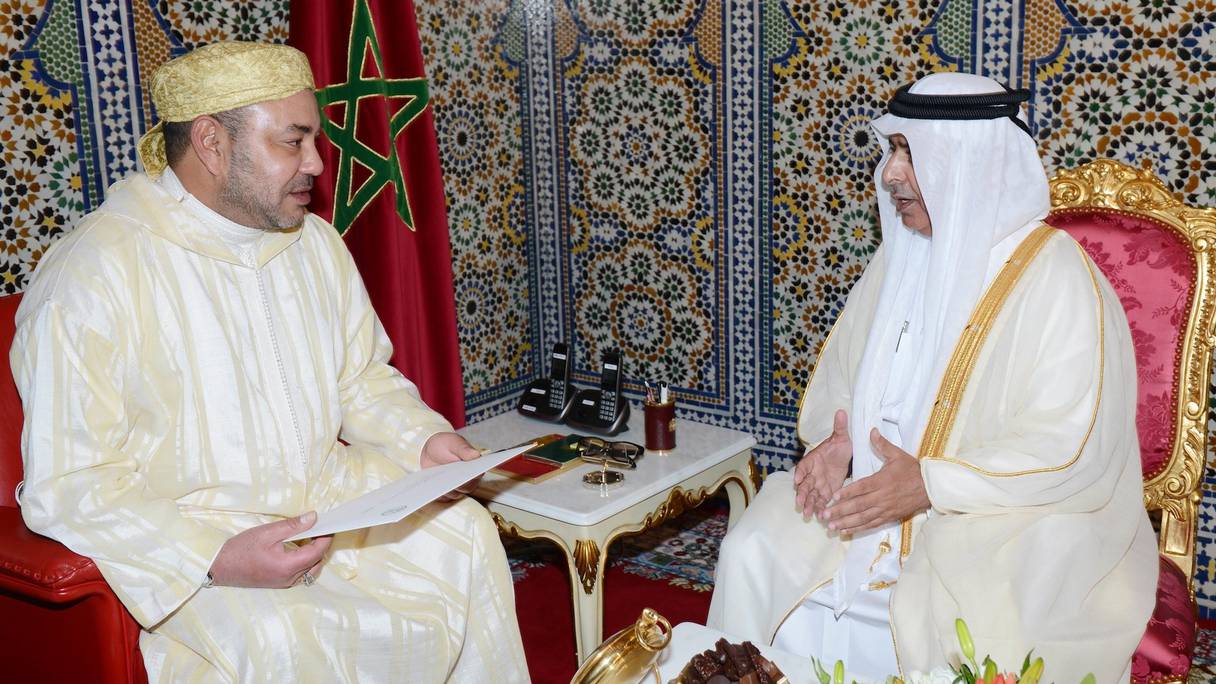 الملك استقبل الجمعة الماضي سفير دولة قطر بالمغرب
