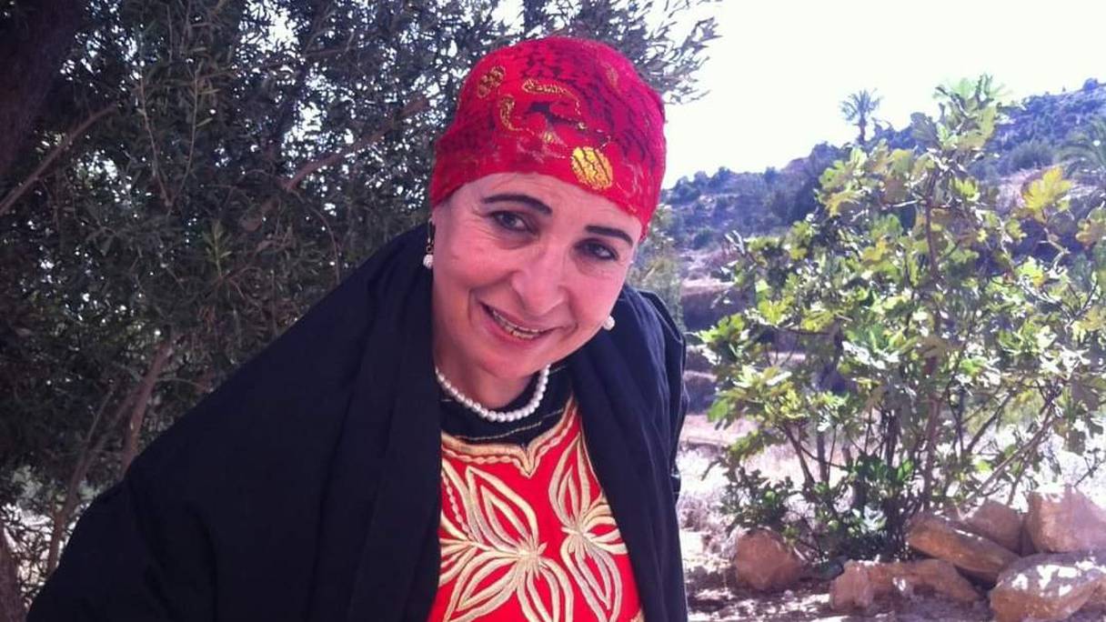 الممثلة الأمازيغية الراحلة فاطمة جوطان

