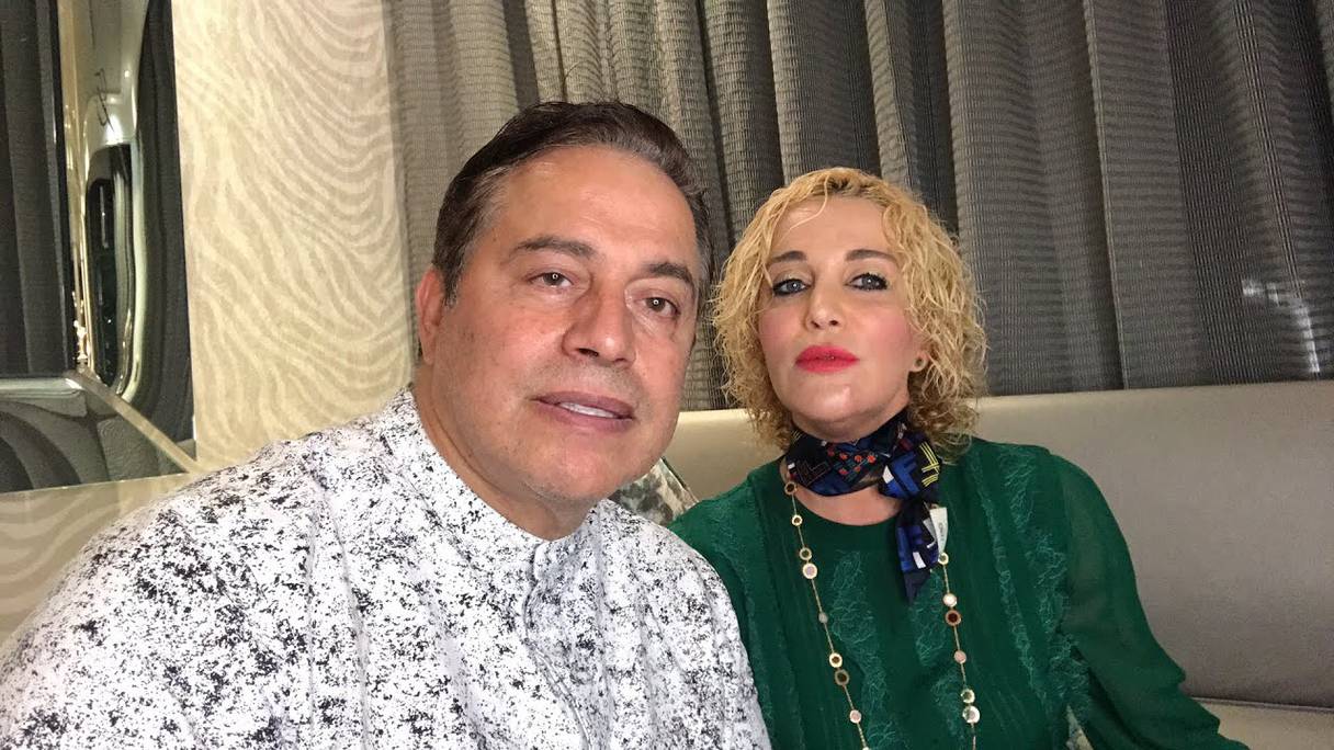 طبيب التجميل حسن التازي وزوجته مونية بنشقرون