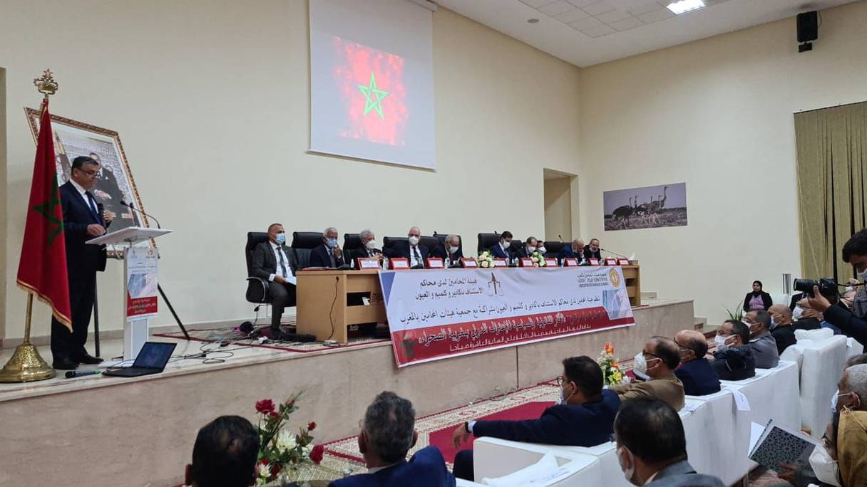 استعراض الآثار القانونية والسياسية للاعتراف الدولي بمغربية الصحراء بحضور الوزير وهبي
