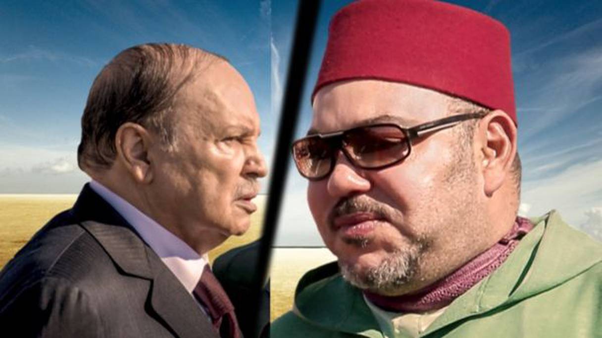 صورة مركبة للملك محمد السادس والرئيس عبد العزيز بوتفليقة
