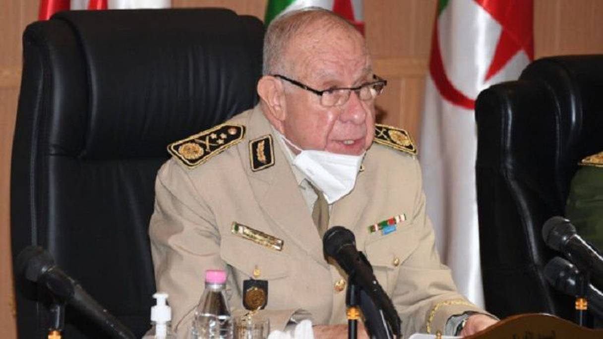 سعيد شنقريحة، رئيس أركان الجيش الجزائري.
