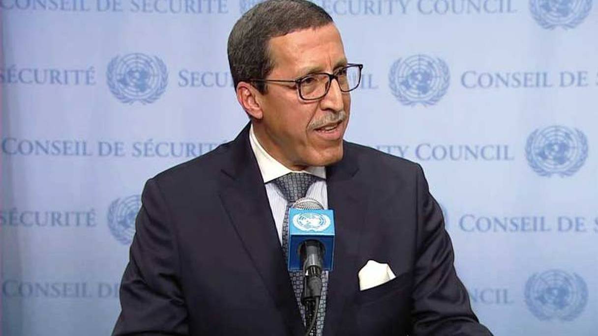 عمر هلال السفير الممثل الدائم للمغرب لدى الأمم المتحدة
