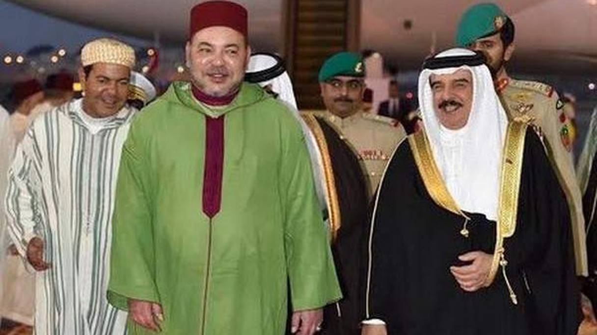 الملك محمد السادس يستقبل عاهل البحرين الملك حمد بن عيسـى آل خليفة
