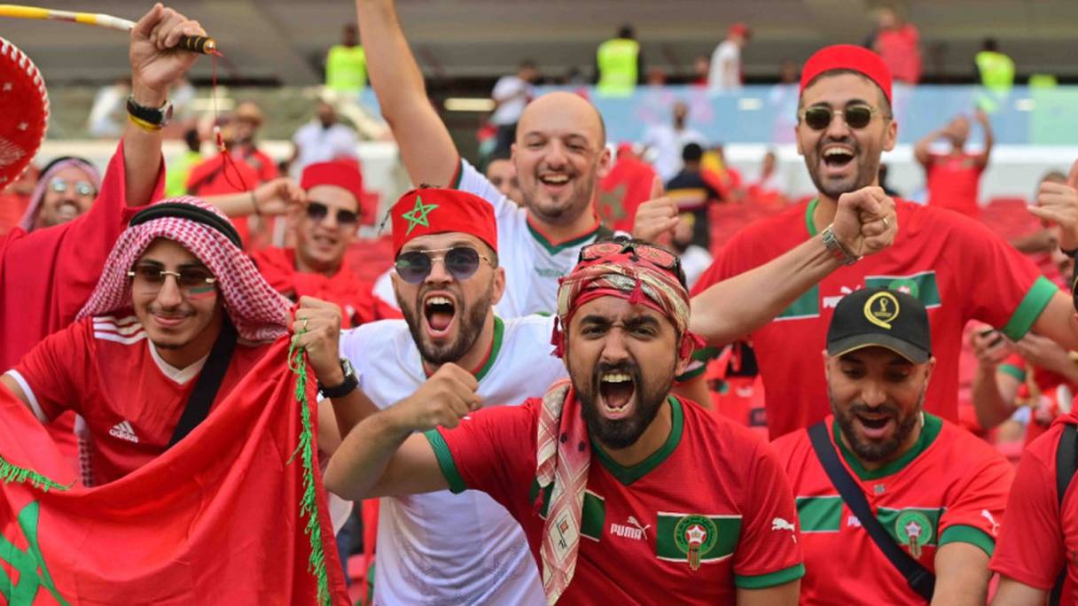 جماهير مغربية تساند المنتخب الوطني في مونديال قطر 2022