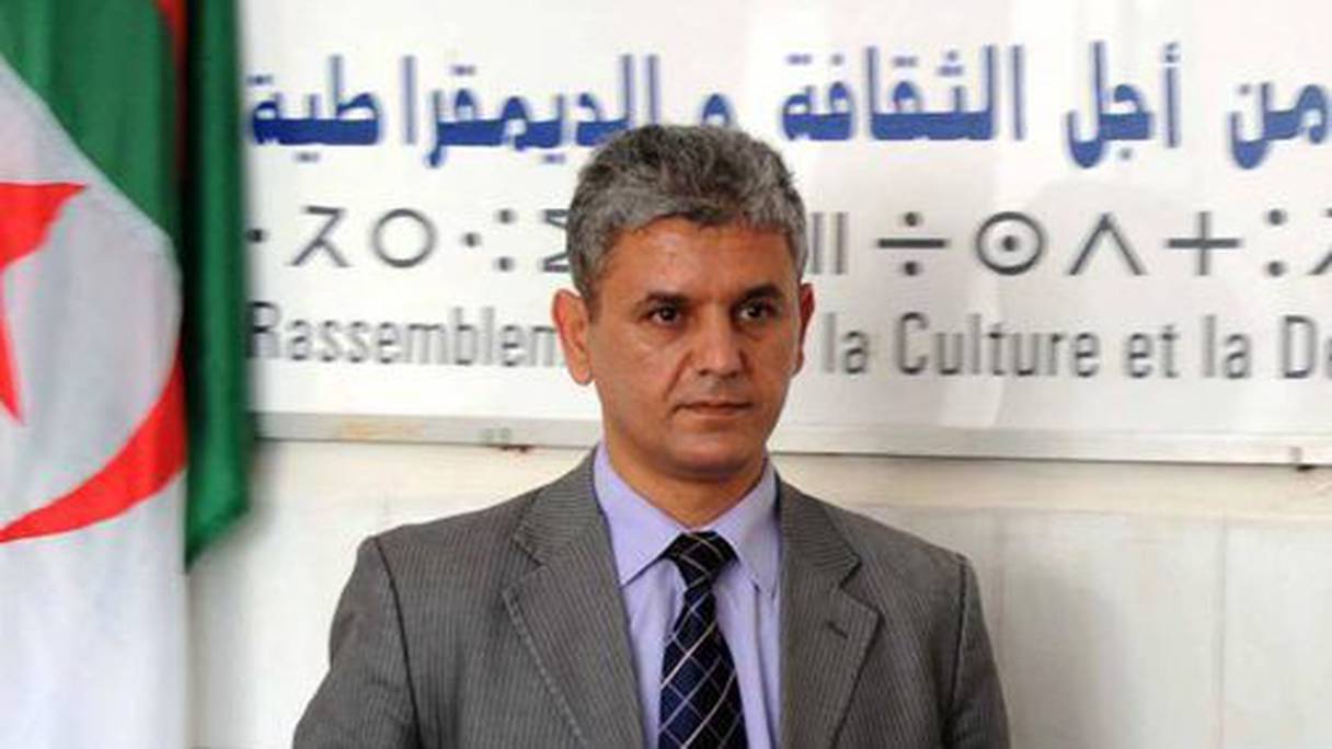 محسن بالعباس رئيس حزب التجمع من أجل الثقافة والديمقراطية الجزائري
