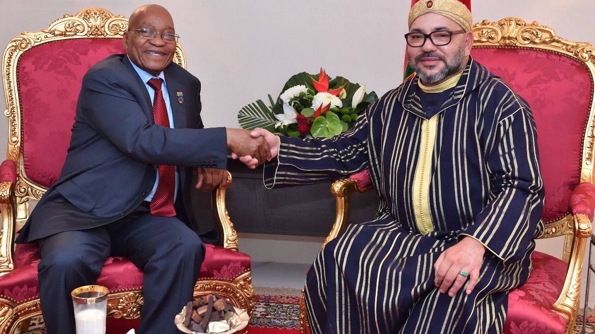 الملك يستقبل بأبيدجان رئيس جمهورية جنوب إفريقيا
