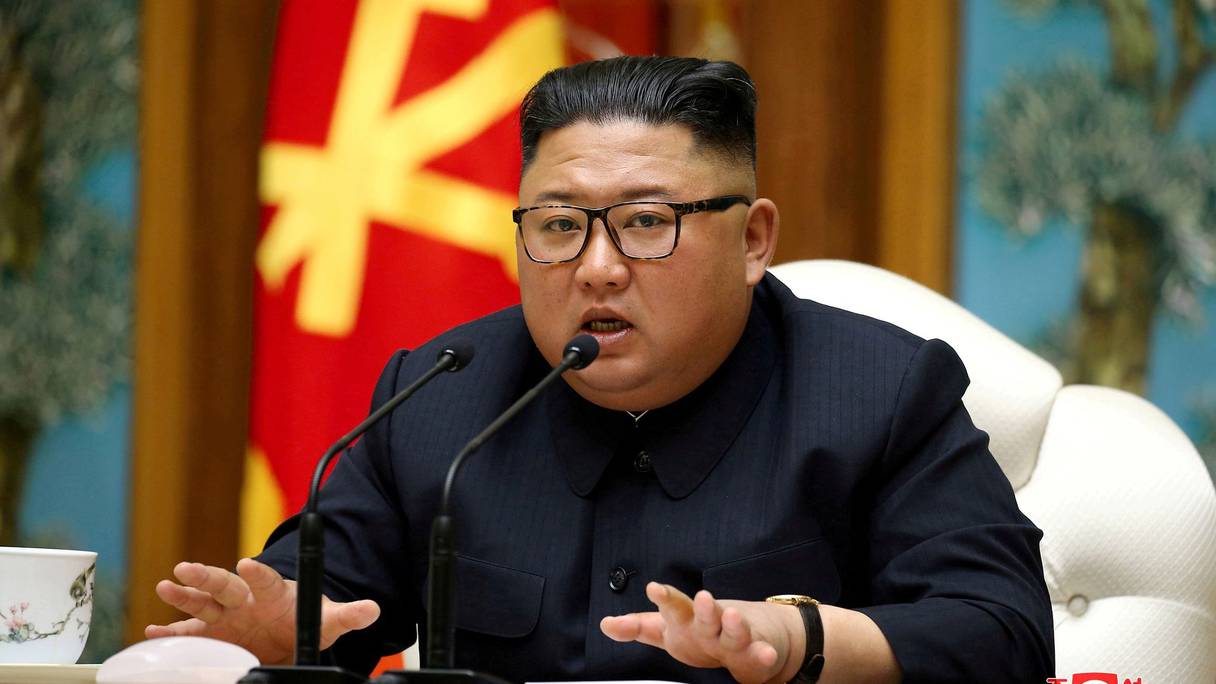 الزعيم الكوري الشمالي كيم جونغ أون
