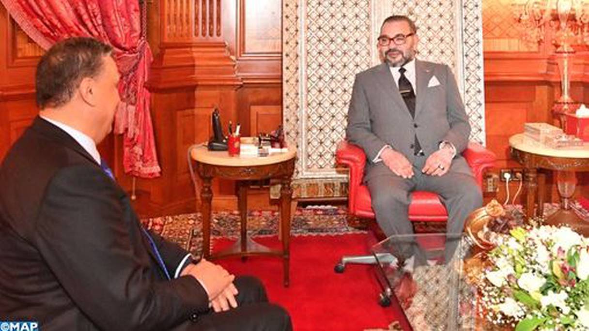 الملك محمد السادس يستقبل عبد اللطيف وهبي الأمين العام لحزب الأصالة والمعاصرة
