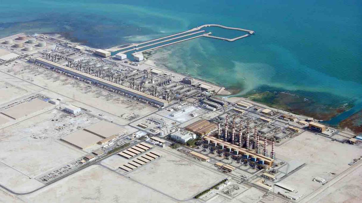 La station de dessalement de l'eau de mer d'Agadir.