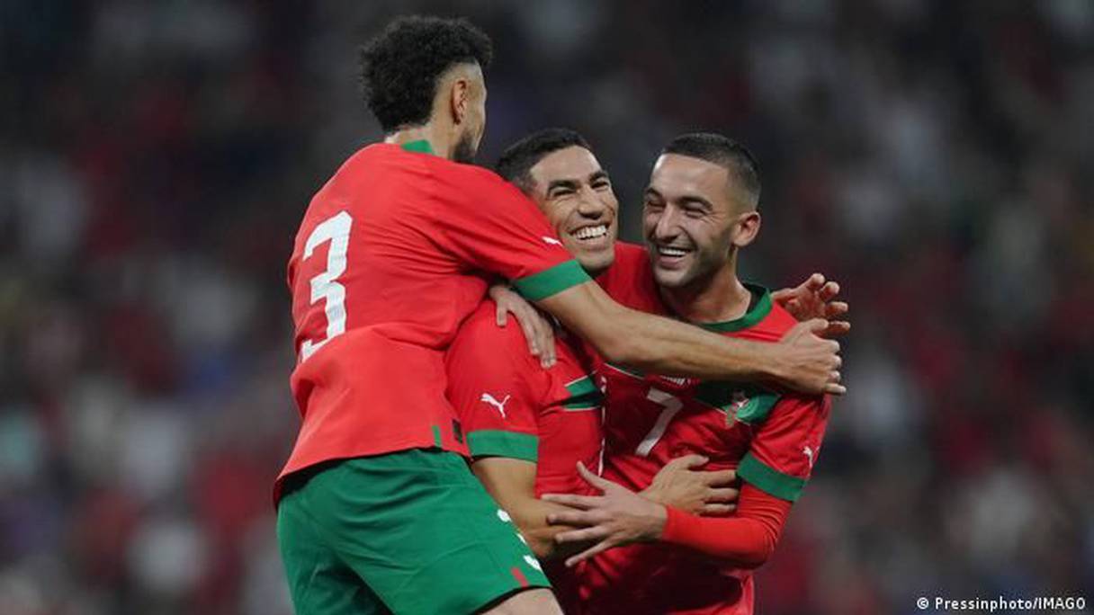لاعبي المنتخب المغربي
