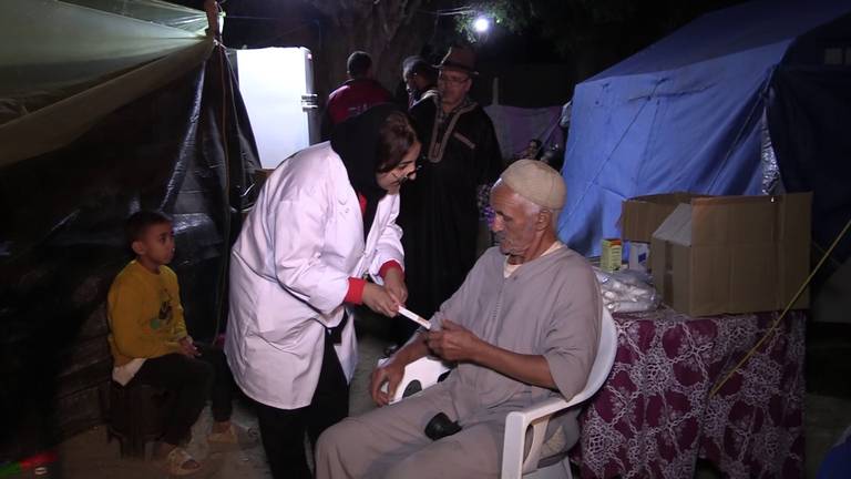قصة ممرضة تحدَّت الظروف لتضميد جراح المصابين في زلزال تارودانت