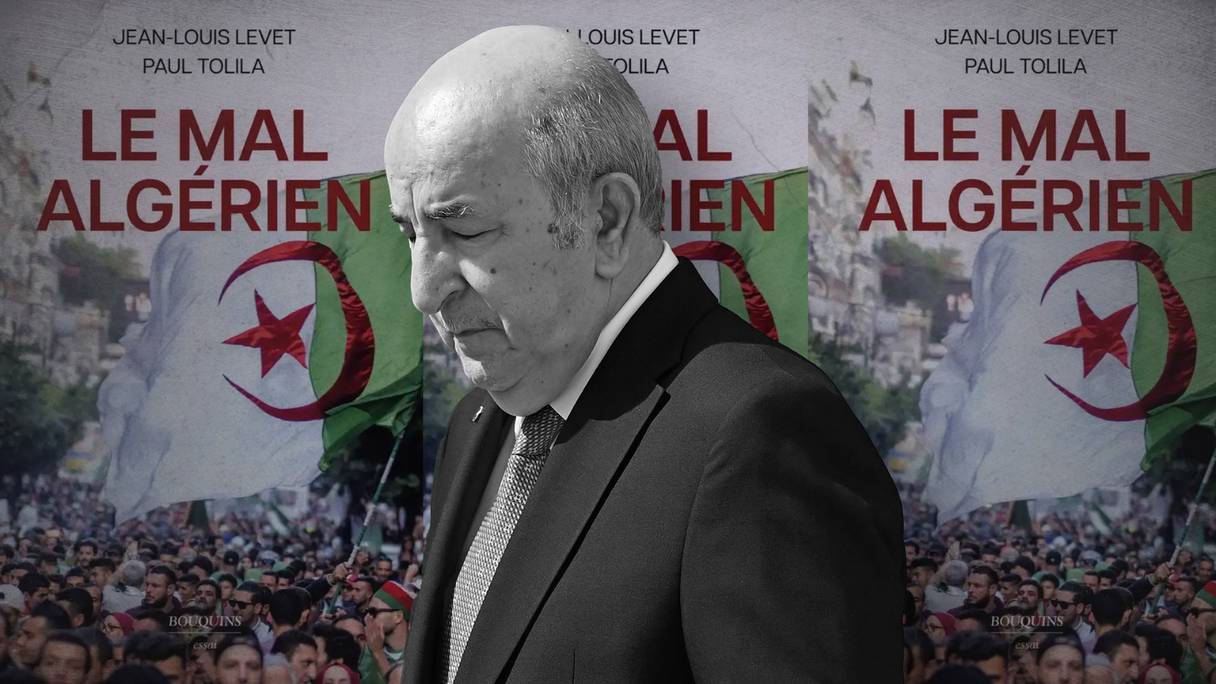 Montage: Abdelmajid Tebboune, auquel les auteurs du livre "le mal algérien" ont consacré de nombreuses pages.