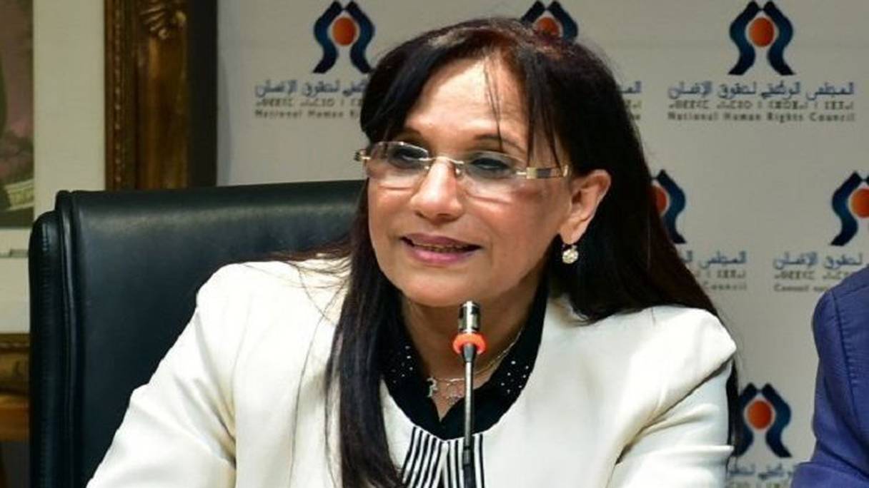 أمينة بوعياش رئيسة المجلس الوطني لحقوق الإنسان
